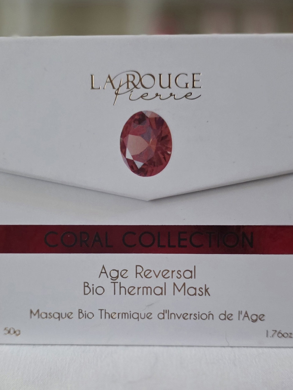 La Rouge Pierre Coral Collection Age Reversal Bio Thermal Mask - $1,395 - Picture 1 of 2
